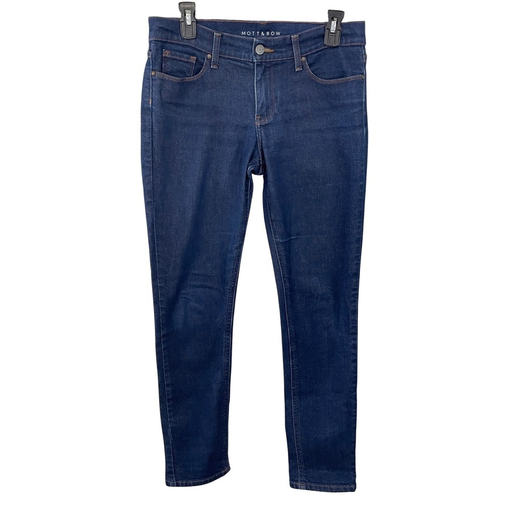Mott & Bow Boyfriend Jeans Dark Wash Denim Women's Size 26x30